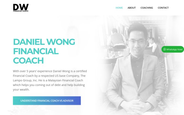 Daniel Wong Financial Coach